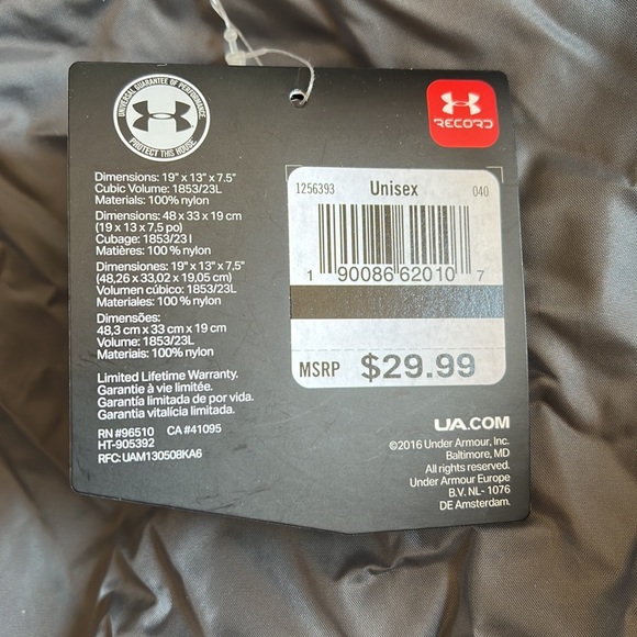 Under Armour Backpack - Picture 4 of 5